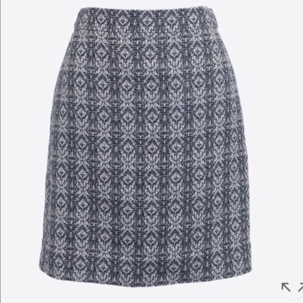 LAST CALL Jacquard skirt
